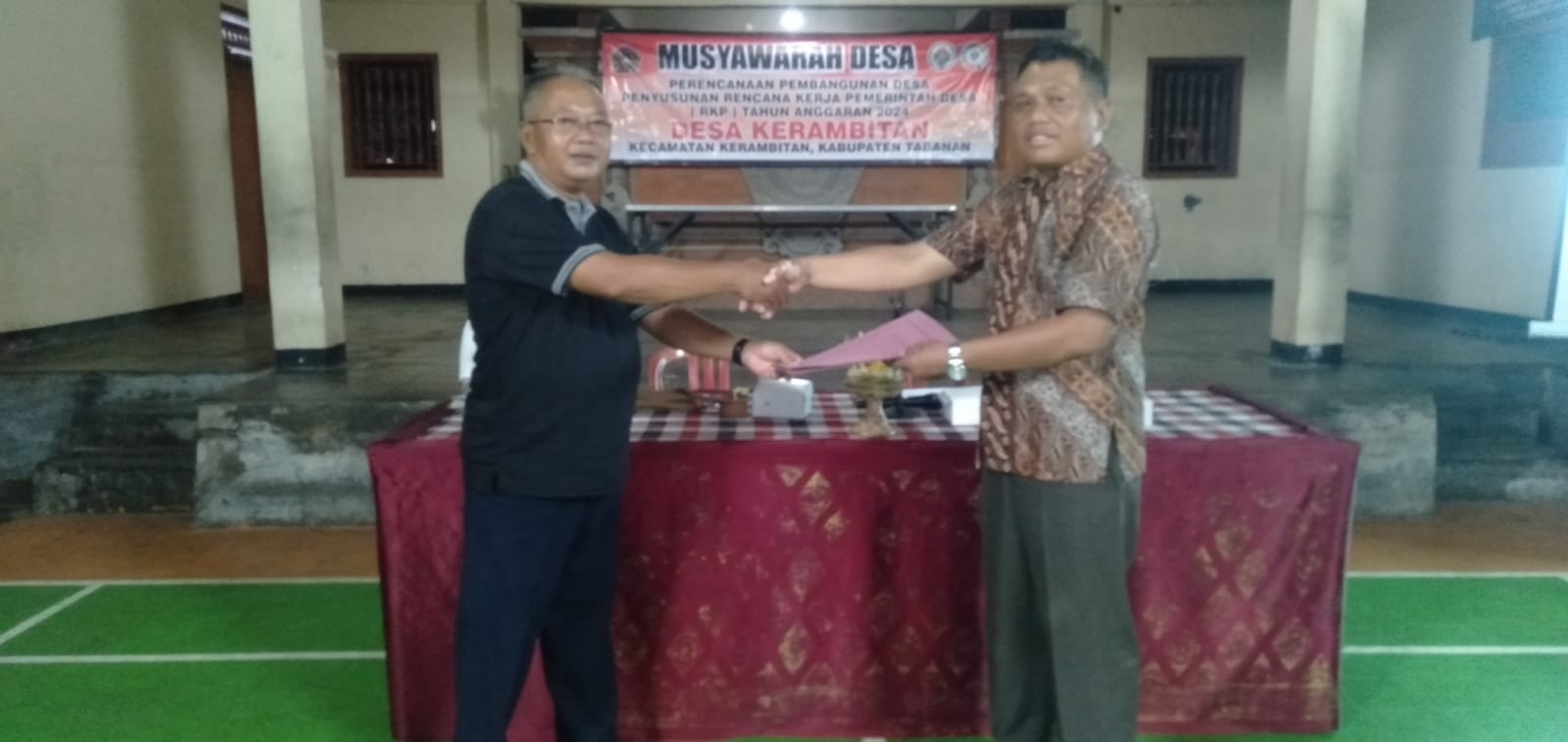 Musyawarah Desa Perencanaan Pembangunan dan RKP Desa Tahun 2024